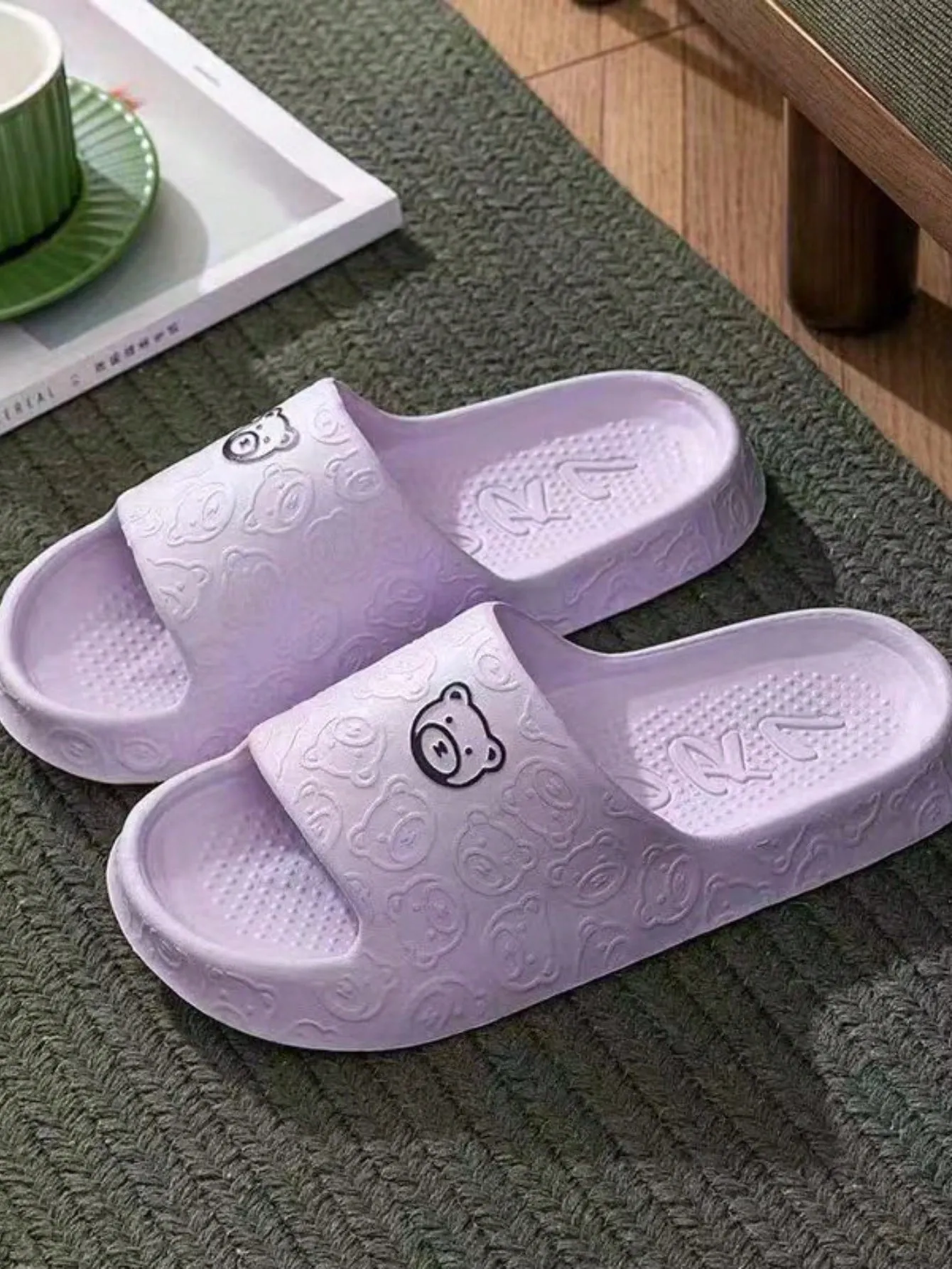 Women Home Slippers Summer Indoor Anti-Slip Anti-Odor EVA Slippers For Couples Bathroom Shower