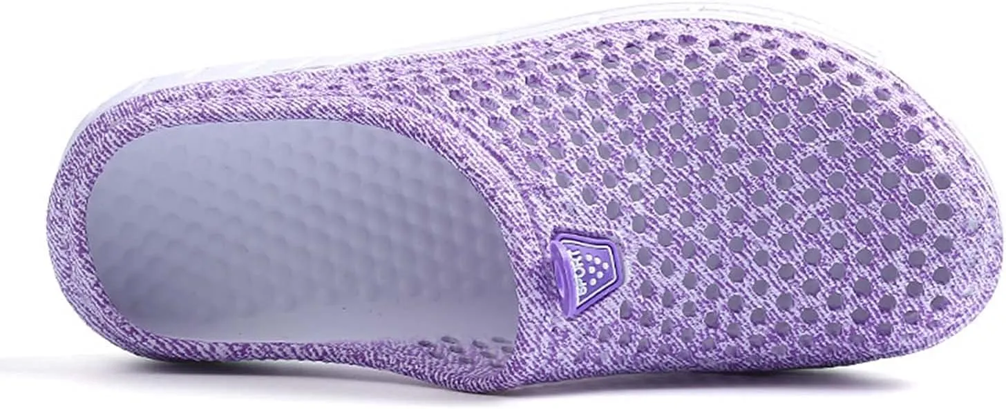 Women's Garden Clogs Shoes Casual Slipper Beach Sandals Anti-Slip Pool Water Shoes Home Slippers Summer Footwear