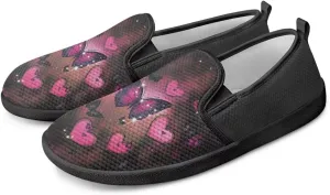Womens Mesh Casual Flats Shoes Breathable Slip On Loafers Comfortable Walking Shoes Non Slip Work Travel Shoes US 6-11