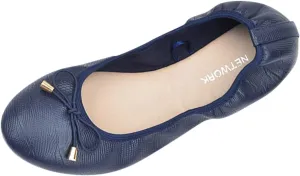Women's Short Heels Shoes Ladies Flat Pointed Women's Causal Work Shoes Singles Lazy Shoes Women's Pumps Round Closed Toe Heels