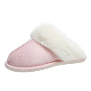 Womens Slipper Memory Foam Fluffy Soft Warm Slip On House Slippers 22S25