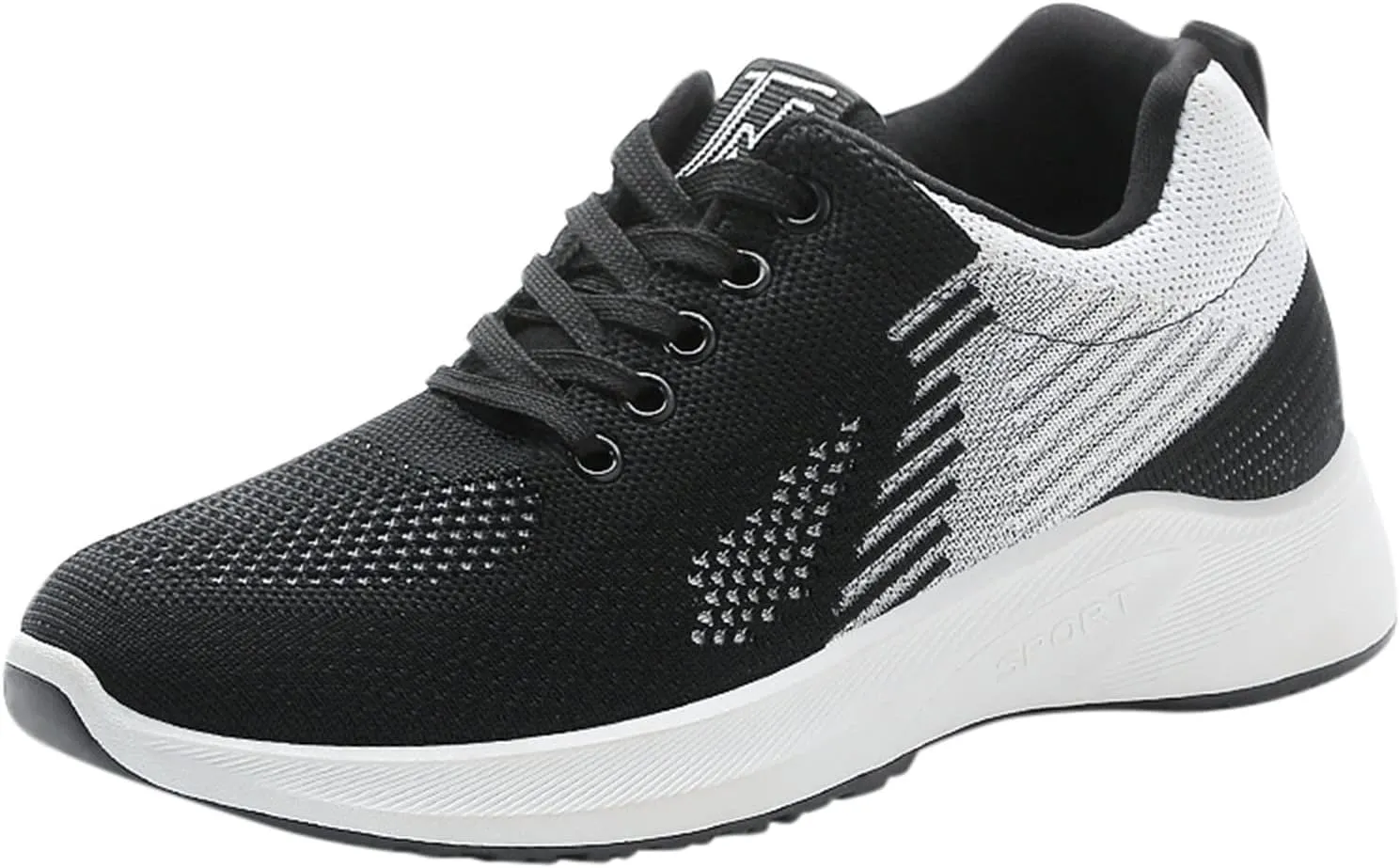 Womens Sneakers Air Cushion Running Shoes Lightweight Tennis Walking Shoes Mesh Breathable Gym Work Comfortable Athletic Sneakers
