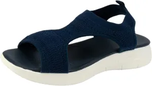 Womens Summer Sandals Orthopedic Sandal Ladies Slip On Walking Sandal Comfortable Platform Shoes Orthotic Sandals