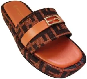 Women'S Thick Soled Slippers, Casual And Comfortable, With Fabric Edging, Summer Slippers