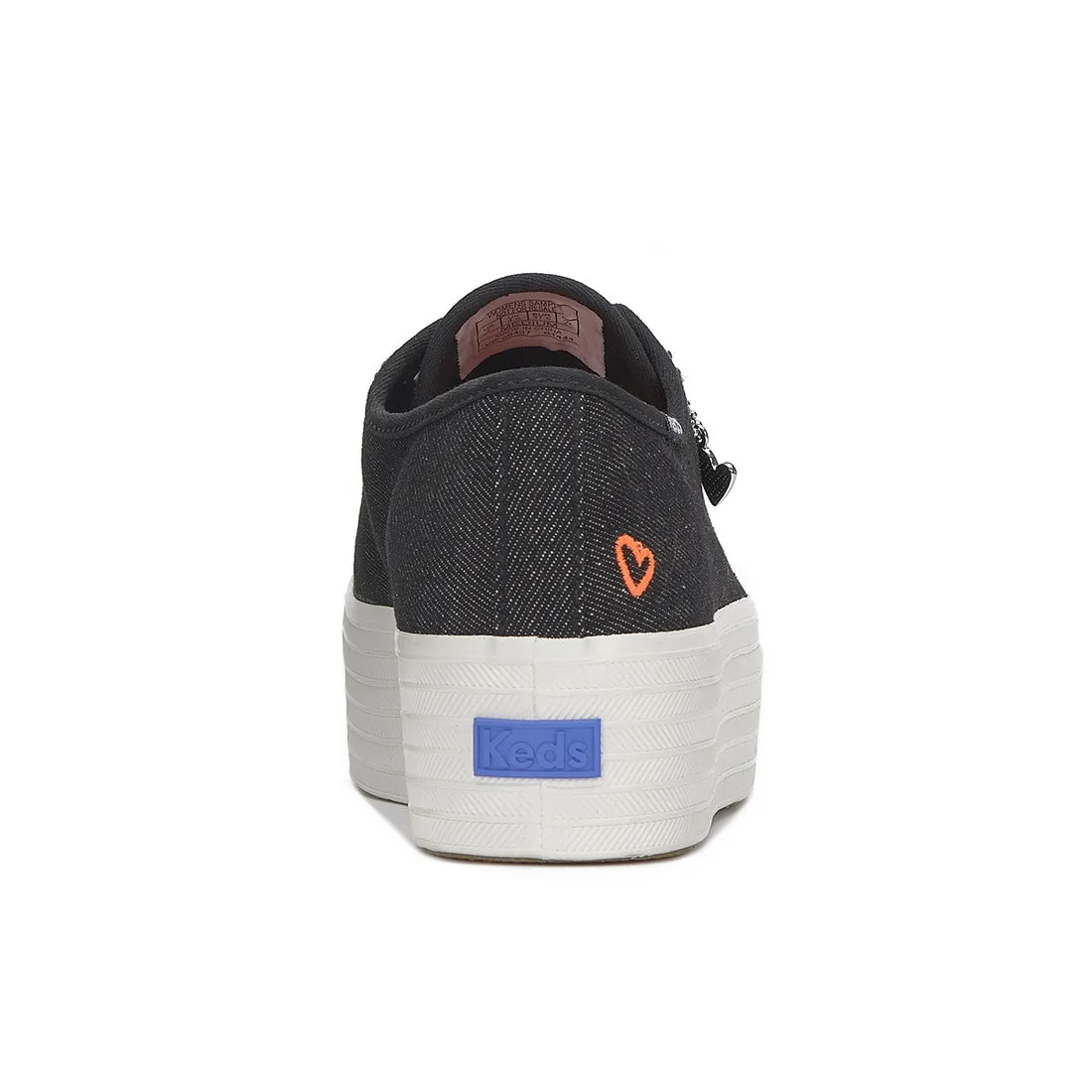Women's Triple Up Washed Denim Black (WF68437-TRIPUP5C003)