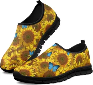 Women's Walking Workout Shoes Causal Outdoor Running Hiking Shoes Exercise Slip-On Non-Slip Sneaker for Women US 5.5-11.5