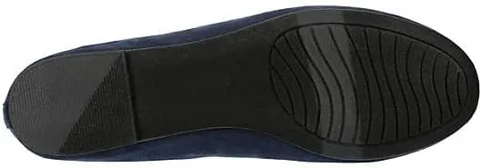XAPPEAL Cailin - Women's Slip-On Round Toe Bow Accented Dress Ballet Flats