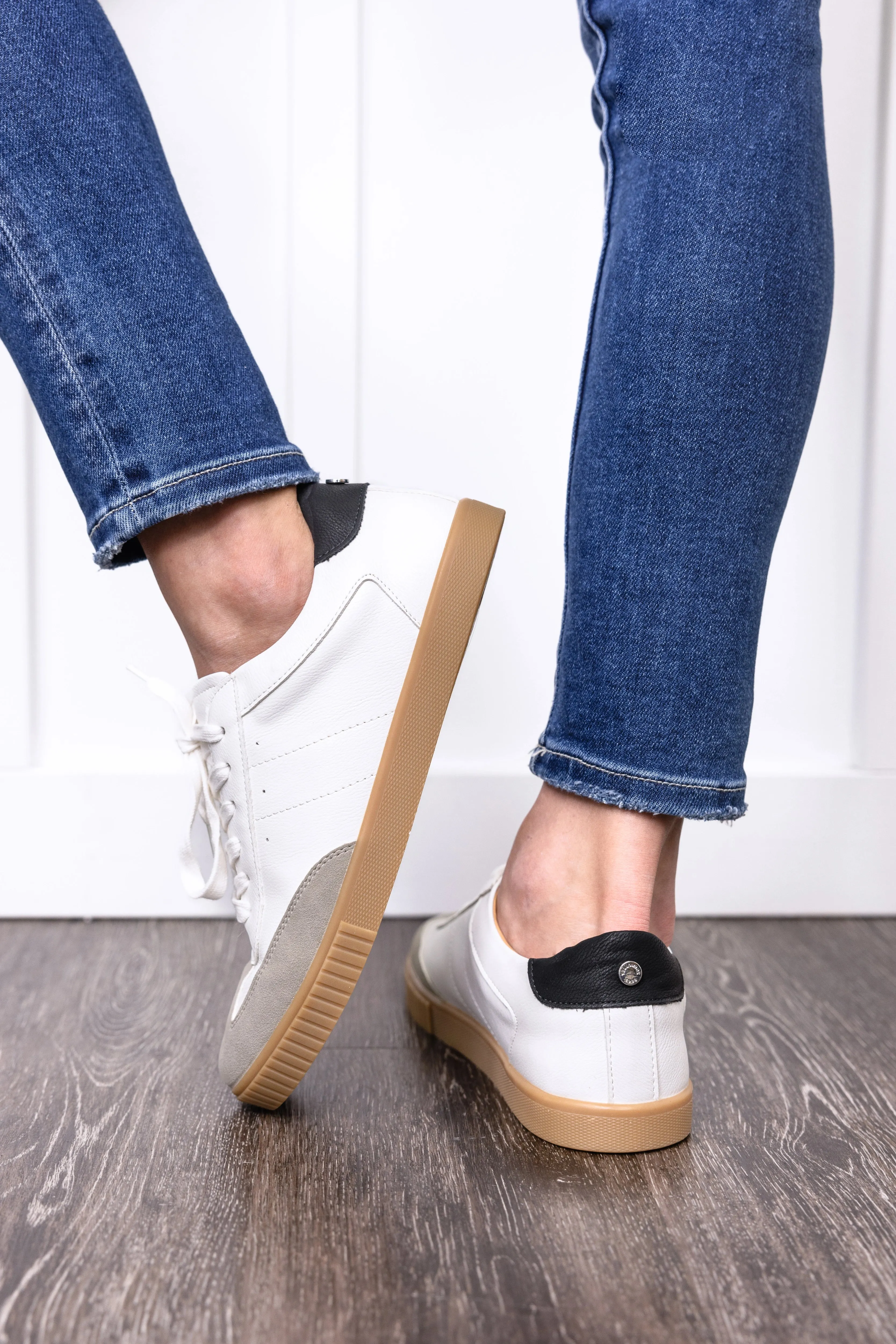 Yellowbox Dinia Faux Leather Vintage Sneaker