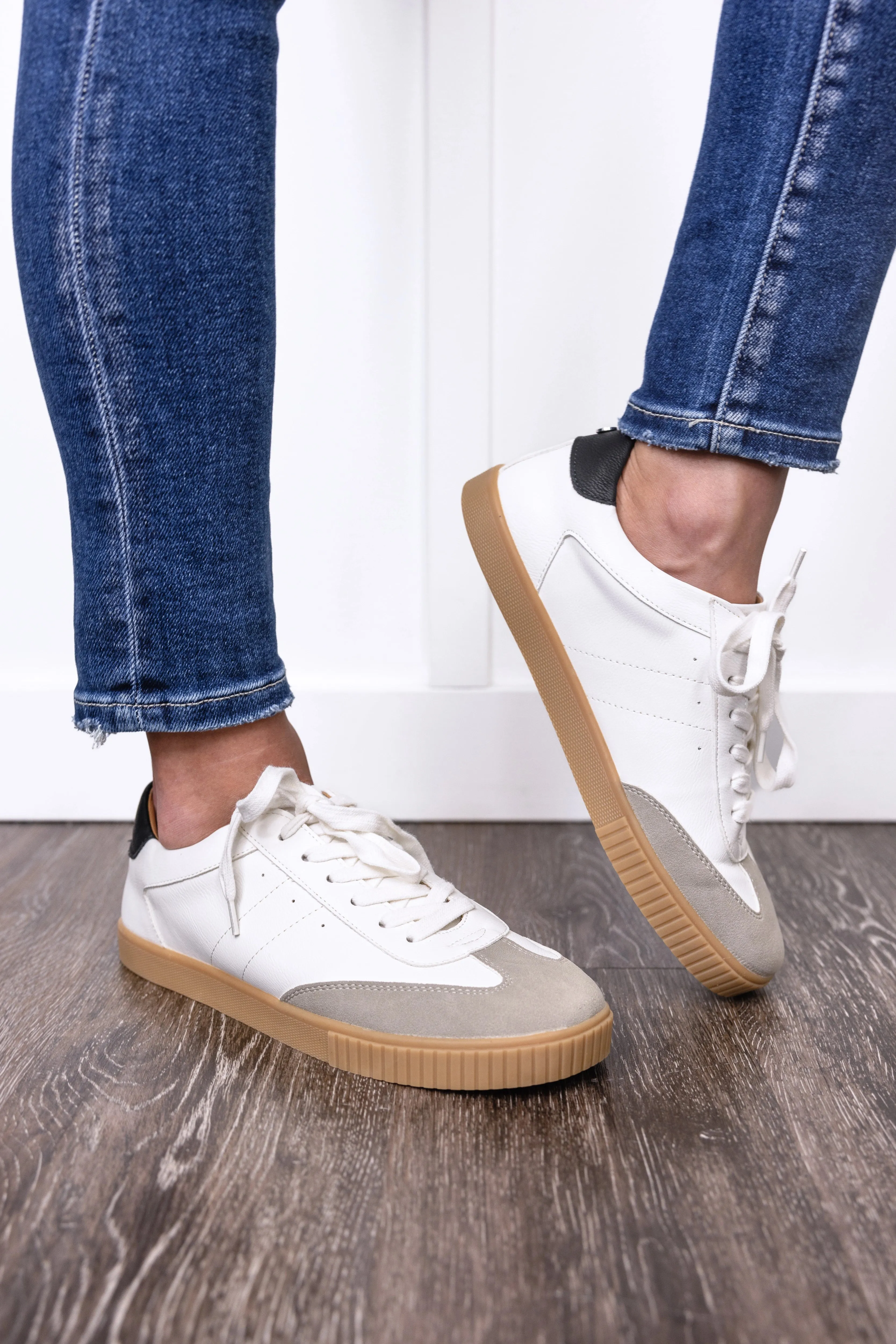 Yellowbox Dinia Faux Leather Vintage Sneaker