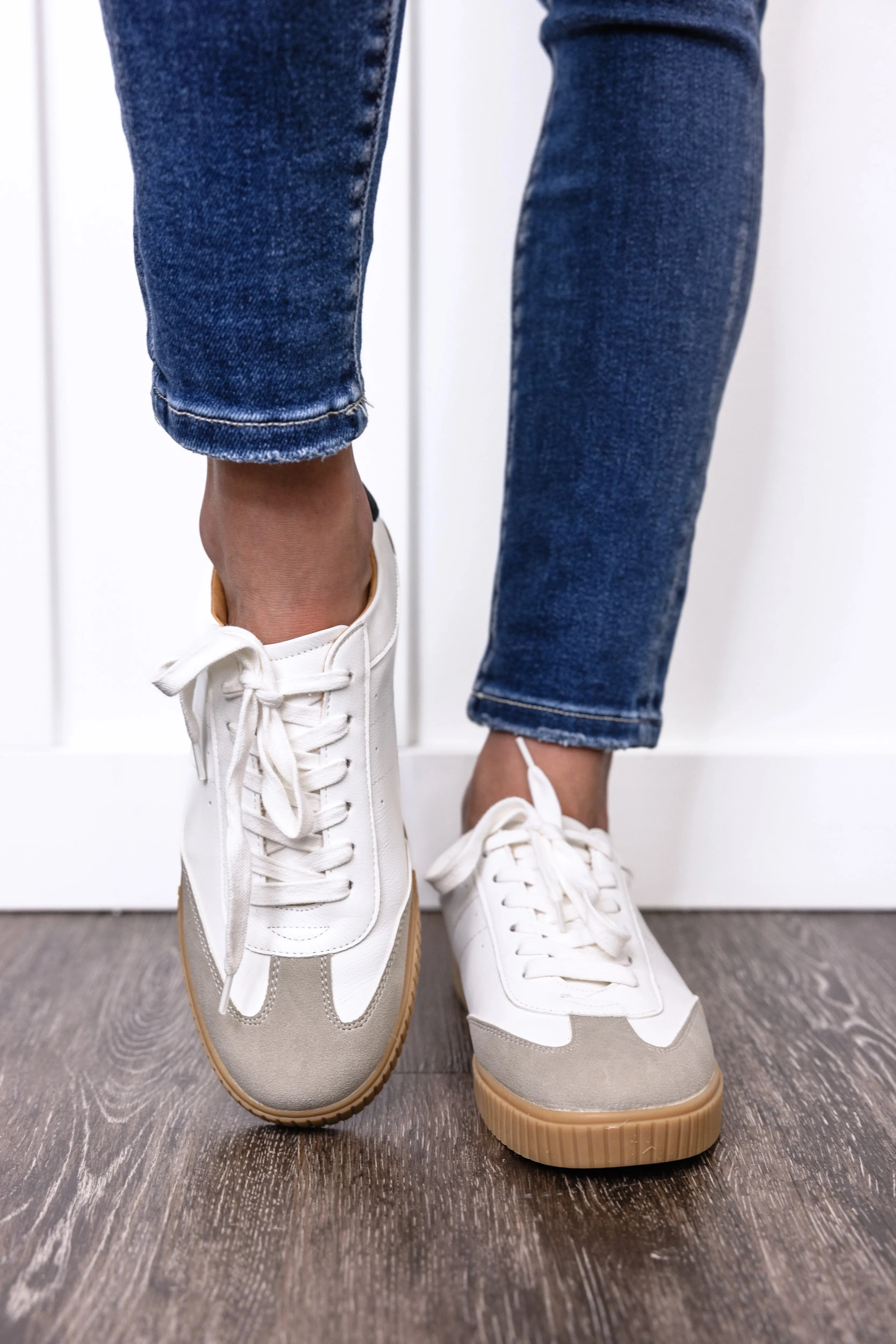 Yellowbox Dinia Faux Leather Vintage Sneaker