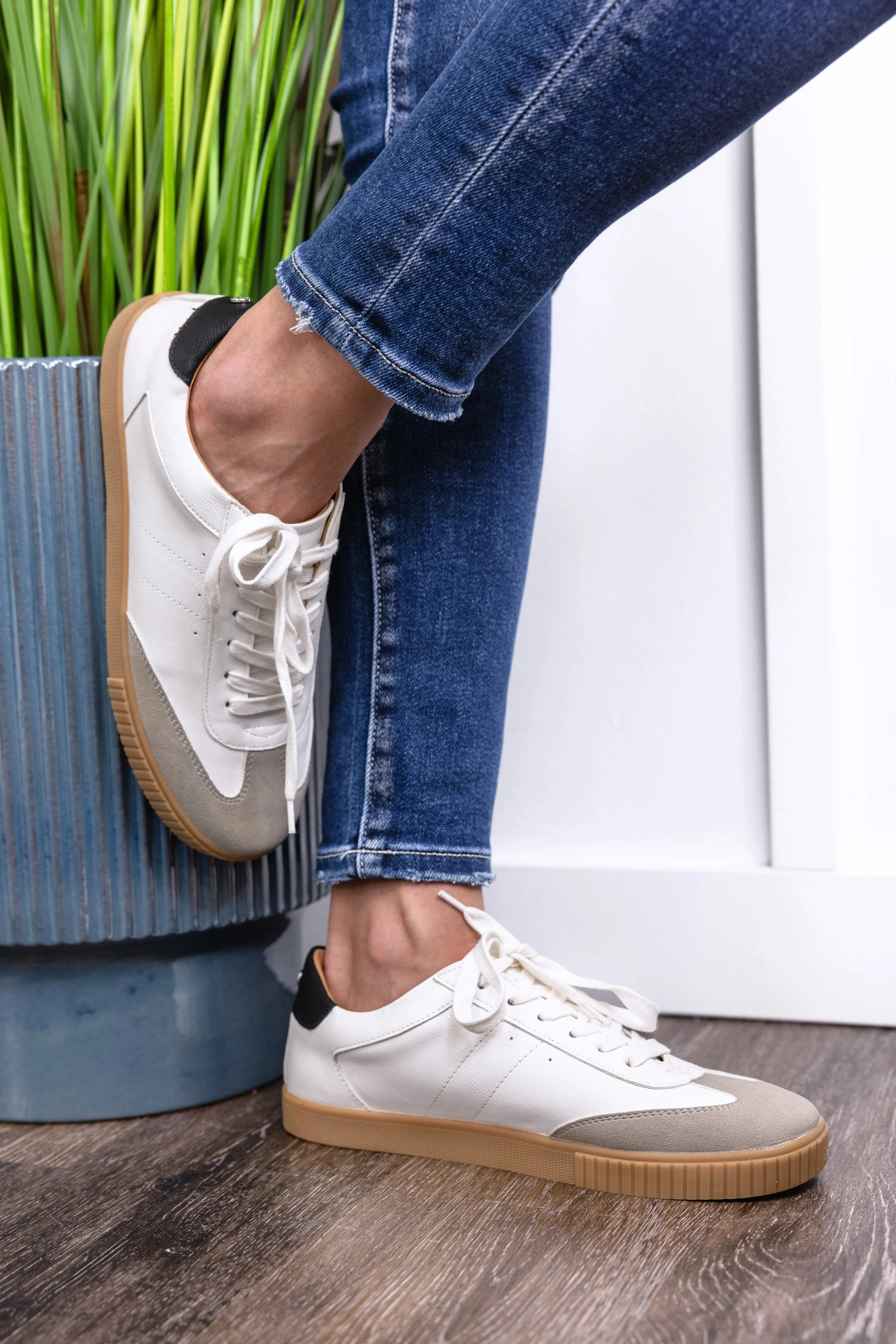 Yellowbox Dinia Faux Leather Vintage Sneaker