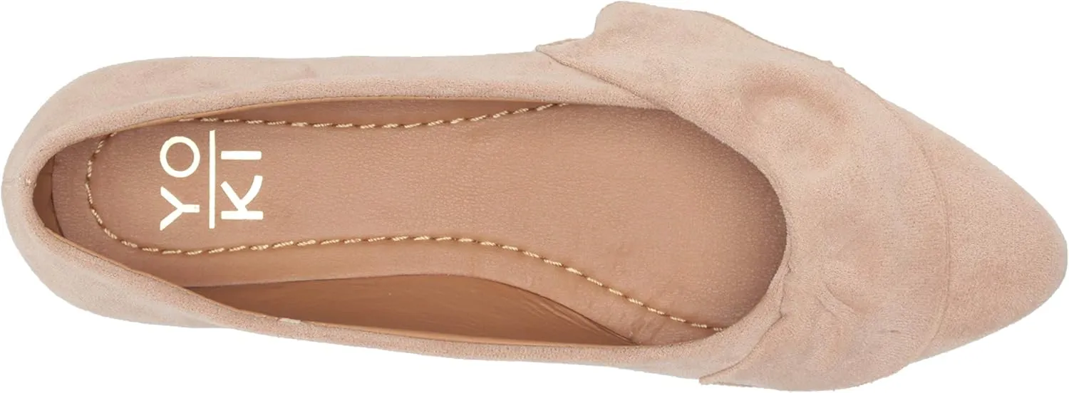 YOKI Women's Comfort Ballet Flat