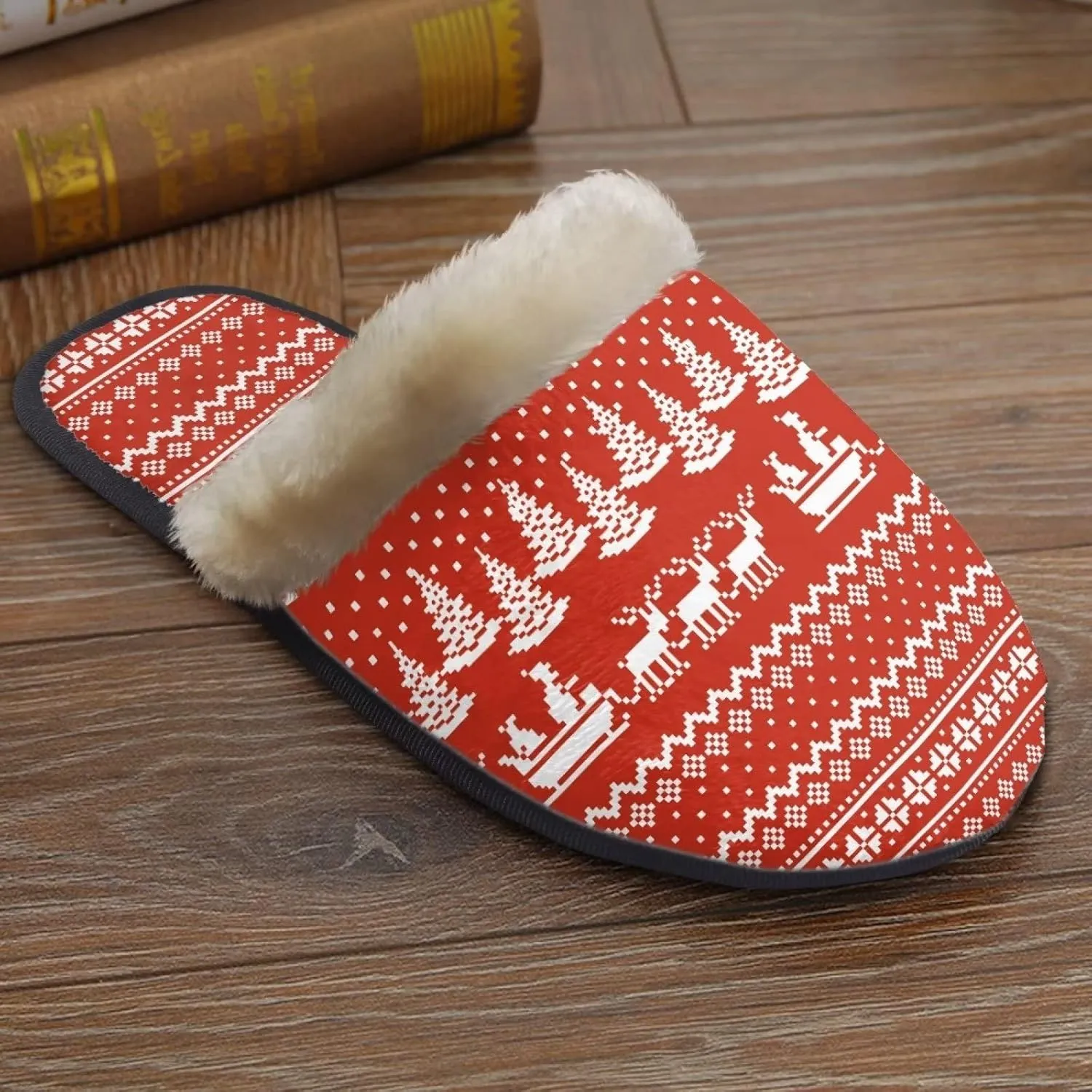 Yzaoxia House Slippers for Women Girls Soft Cozy Bedroom Slippers Fuzzy Warm Winter Anti Slip