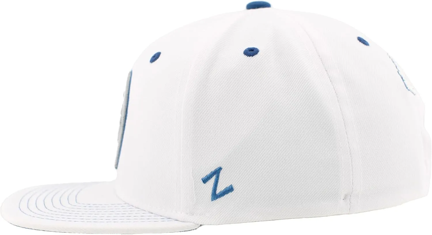 ZHATS NBA Officially Licensed Adjustable Snapback Hat Flat Bill Z11 Pop White