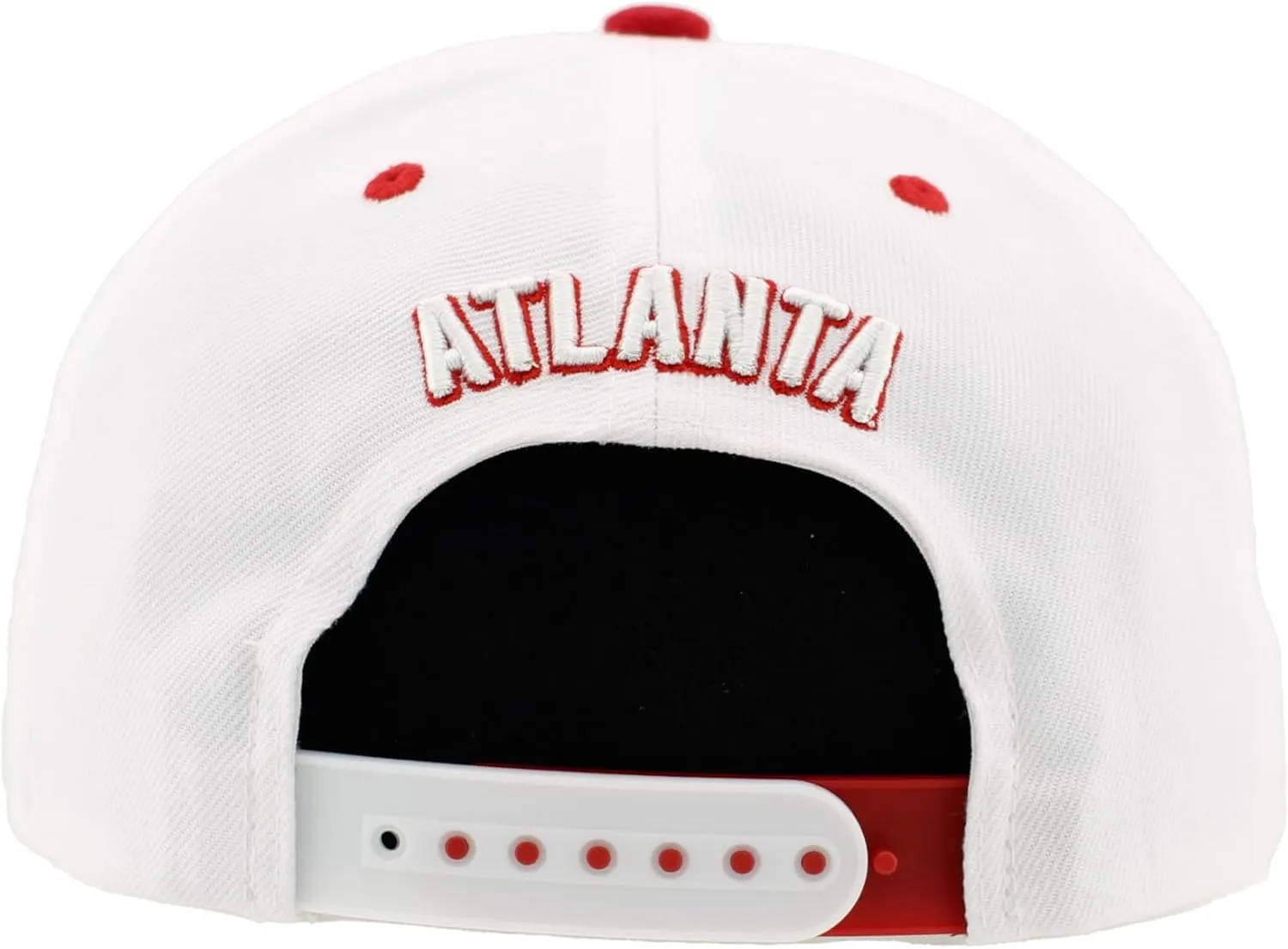 ZHATS NBA Officially Licensed Adjustable Snapback Hat Flat Bill Z11 Pop White