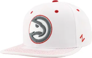 ZHATS NBA Officially Licensed Adjustable Snapback Hat Flat Bill Z11 Pop White